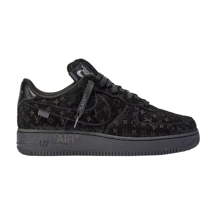 Louis Vuitton x Air Force 1 Low 'Triple Black'